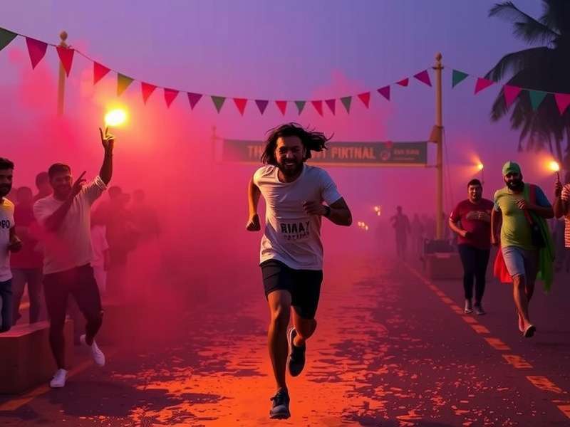 Holi Festival Runner Diwali Event